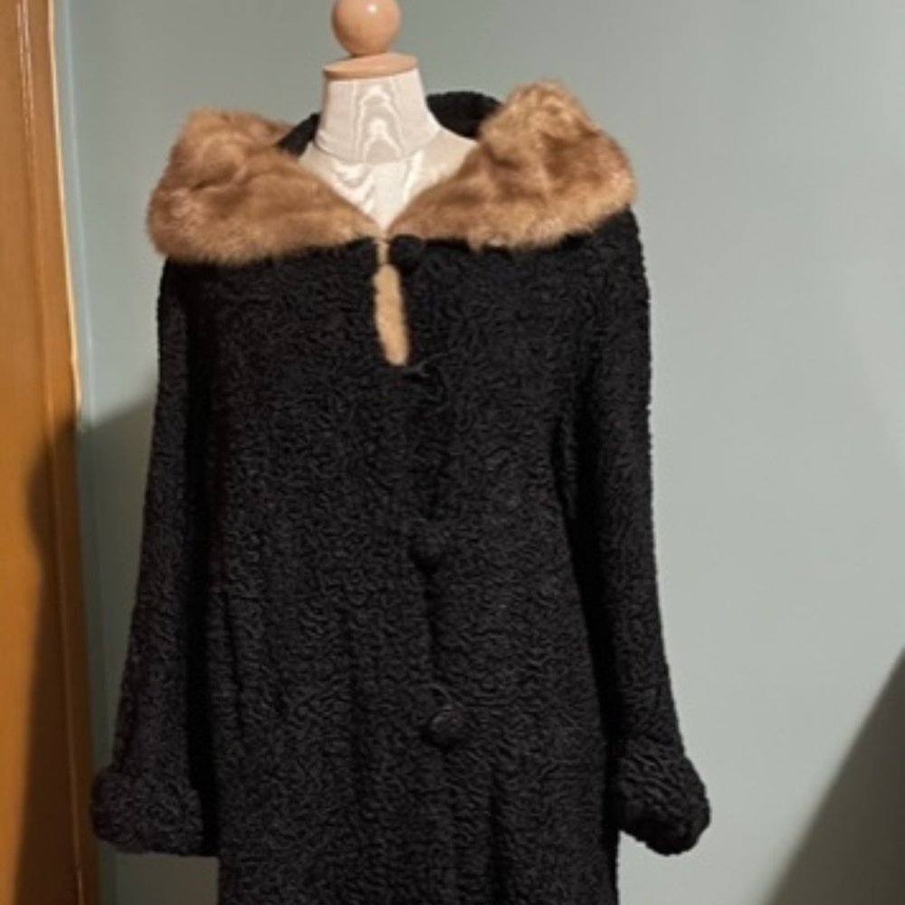 Vintage Persian lamb coat